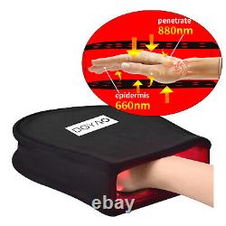 880nm Infrared Red Light Therapy Hand Mitten for Joint Arthritis Pain Relief
