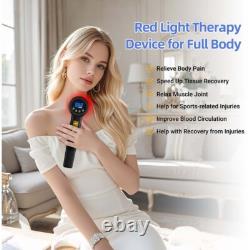 8W Laser Therapy Device 650nm+808nm for Sciatica Neuropathy Muscle Pain Relief