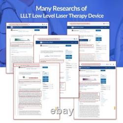 8W Laser Therapy Device 650nm+808nm for Sciatica Neuropathy Muscle Pain Relief