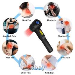 8W Powerful Cold Laser Treatment Humans Pets Pain 650nm+808nm NIR Light Therapy