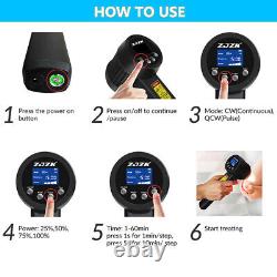 8W Powerful Cold Laser Treatment Humans Pets Pain 650nm+808nm NIR Light Therapy