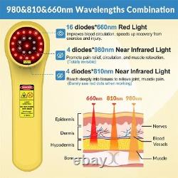 980LLLT Therapy for Dogs Horses Cats, Low Level Laser Therapy for pain management