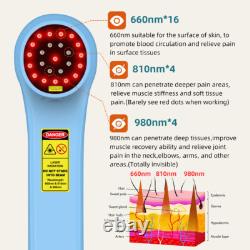 980+810nm Cold Laser Therapy Device LLLT Pain Relief Soft Red Light Treatment 980+810nm Cold Laser Therapy Device LLLT Pain Relief Soft Red Light Treatment