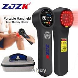 980nm Cold Laser Therapy Device Pain Relief Soft Healing Lazer 1760mW 24 Diodes
