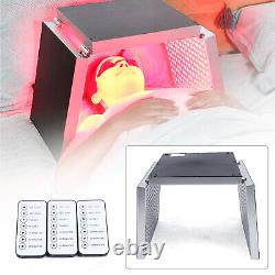 Anti Wrinkle Therapy Device Foldable Face Full Body LED Red Infrared Light Panel