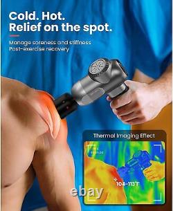 BOB AND BRAD C2 Pro Massage Gun with Heat &Cold Therapy For Neck Back Leg Muscle