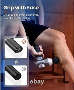 BOB AND BRAD C2 Pro Massage Gun with Heat &Cold Therapy For Neck Back Leg Muscle