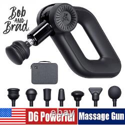 BOB AND BRAD D6 Deep Tissue Percussion Massage Gun 16mm Muscle Pain Relief Quiet