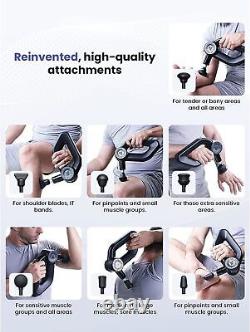 BOB AND BRAD D6 Deep Tissue Percussion Massage Gun 16mm Muscle Pain Relief Quiet