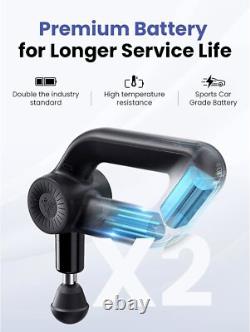 BOB AND BRAD D6 Deep Tissue Percussion Massage Gun 16mm Muscle Pain Relief Quiet