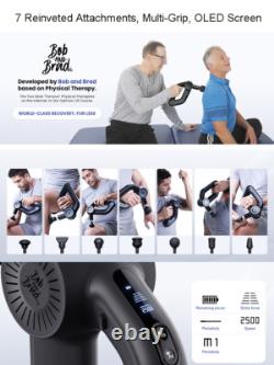 BOB AND BRAD D6 Deep Tissue Percussion Massage Gun 16mm Muscle Pain Relief Quiet