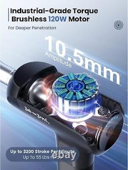BOB AND BRAD PRO Deep Tissue Massage Gun Deep Percussion Muscle Relief, FSAandHSA