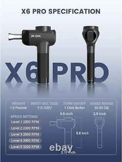 BOB AND BRAD PRO Deep Tissue Massage Gun Deep Percussion Muscle Relief, FSAandHSA