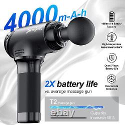 BOB AND BRAD T2 Massage Gun Handheld Electric Pain Relief Therapy & Mucle Relax