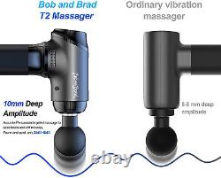 BOB AND BRAD T2 Massage Gun Handheld Electric Pain Relief Therapy & Mucle Relax