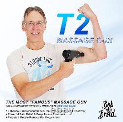 BOB AND BRAD T2 Massage Gun Handheld Electric Pain Relief Therapy & Mucle Relax