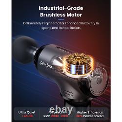 Bob and Brad Massage Gun with Heat&Cold Head Therapy Handheld, Pain Relief