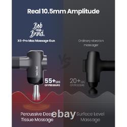 Bob and Brad X6 Massage Gun & Heat-Cold Head Deep Tissue Muscle