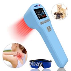 Body Pain Relief Cold Laser Therapy Device LLLT Red Light Treatment 650nm+808nm