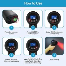 Class IV Cold Laser Therapy Device Professional Laser Treatment 8W High Power