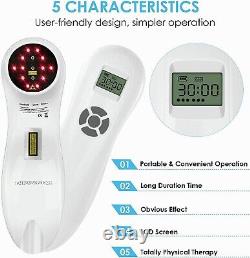 Cold Laser LLLT Powerful Handheld Pain Relief Laser Therapy Device GUARANTEED