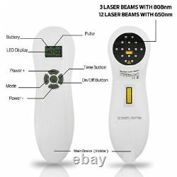 Cold Laser LLLT Powerful Handheld Pain Relief Laser Therapy Device, GUARANTEED