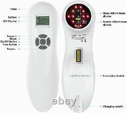 Cold Laser LLLT Powerful Handheld Pain Relief Laser Therapy Device GUARANTEED