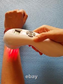Cold Laser Light Therapy Device with Pulse Treat Acute/Chronic Pain 650nm&808nm