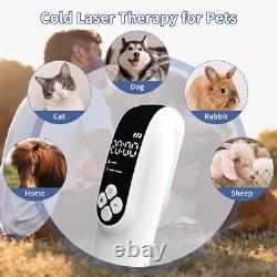 Cold Laser Powerful Red Light Therapy LLLT Pain Relief Human/Animals 808nm+650nm