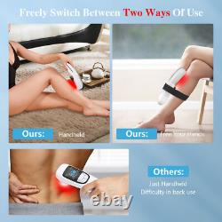Cold Laser Powerful Red Light Therapy LLLT Pain Relief Human/Animals 808nm+650nm