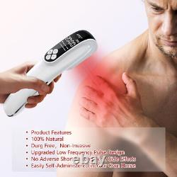 Cold Laser Powerful Red Light Therapy LLLT Pain Relief Human/Animals 808nm+650nm