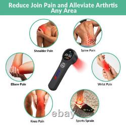 Cold Laser Therapy 660+810+980nm 24 Diodes LLLT NIR Light Pain Relief For Knees