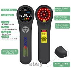 Cold Laser Therapy 660+810+980nm 24 Diodes LLLT NIR Light Pain Relief For Knees