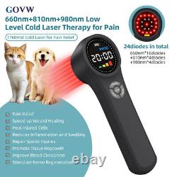 Cold Laser Therapy Body Pain Relief Device 1760mW Soft Healing Lazer ForCat/Dog