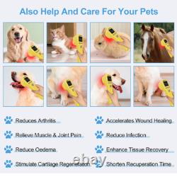 Cold Laser Therapy Body Pain Relief Device Soft Healing Lazer 880mW Humans Pets
