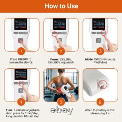 Cold Laser Therapy Device Pain Relief Laser Treatment for Wound Healing 880mW