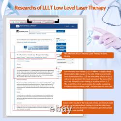 Cold Laser Therapy Device Pain Relief Laser Treatment for Wound Healing 880mW