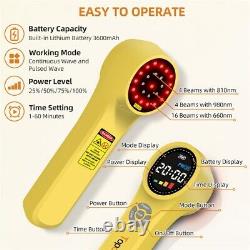 Cold Laser Therapy Device, Powerful Pain Relief Device Deep Tissue Laser Therapy