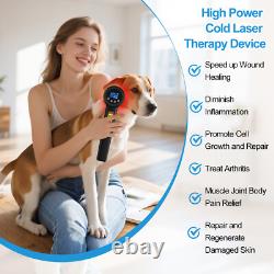 Cold Laser Therapy Near Me 650nm10+808nm15 Laser Treatment for Back Pain 5W