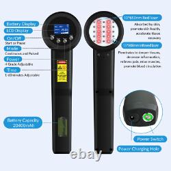 Cold Laser Therapy Near Me 650nm10+808nm15 Laser Treatment for Back Pain 5W