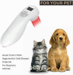 Cold Laser Therapy Powerful Pain Relief Device for Animals with Glasses NEW