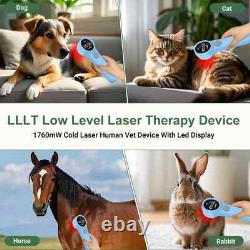 Cold Laser Therapy at Home Gym 1760mW Machine for Human Back Knee Pain Relief