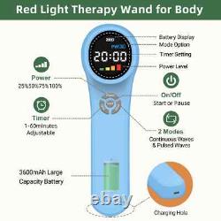 Cold Laser Therapy at Home Gym 1760mW Machine for Human Back Knee Pain Relief