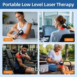 Cold Laser Therapy for Human&Pets 2500mW Red Light Physiotherapy for Pain Relief