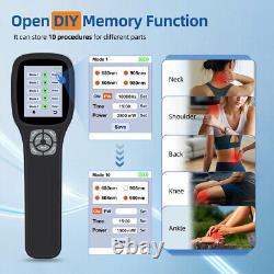 Cold Laser Therapy for Human&Pets 2500mW Red Light Physiotherapy for Pain Relief