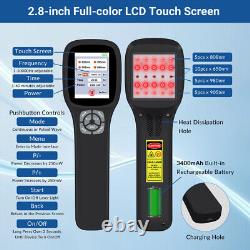 Cold Laser Therapy for Human&Pets 2500mW Red Light Physiotherapy for Pain Relief