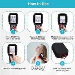 Cold Laser Therapy for Neuropathy Feet knee and Spine Clinic Professional Device