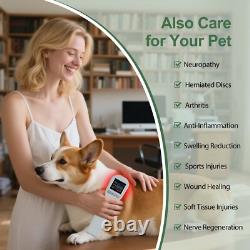 Cold Laser Therapy for Neuropathy in feet Hand Back with Rechargable Batteries