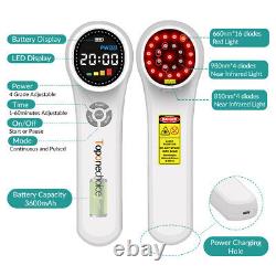 Cold Laser Treatment GaAlAs Diode Laser 980nm+910nm+660nm Diminish Inflammation