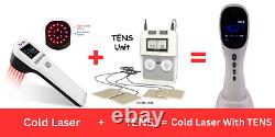 Cold Laser With TENS Electrical Stimulation + 2 FREE Bonuses + FREE Shipping